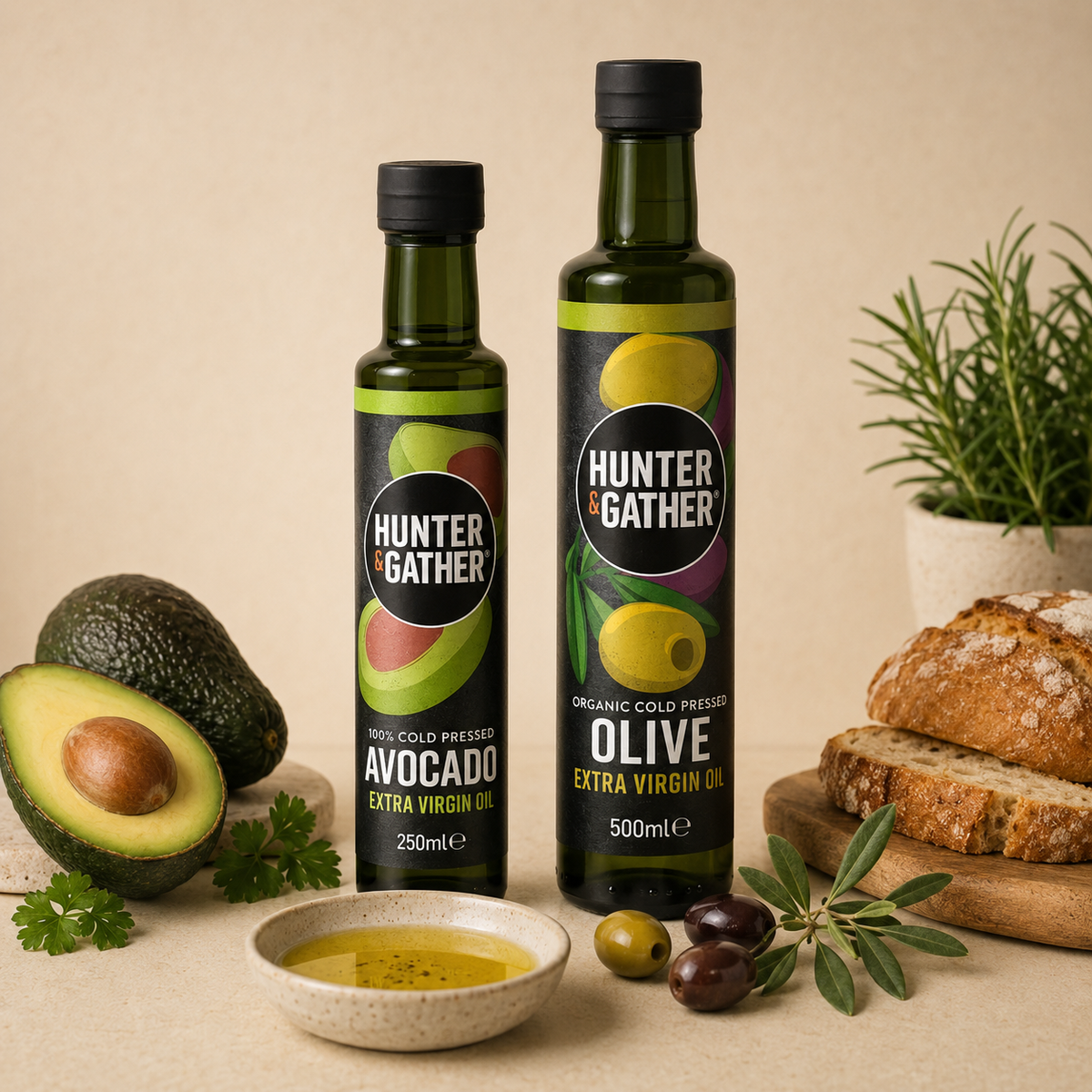 Olive & Avocado Oils