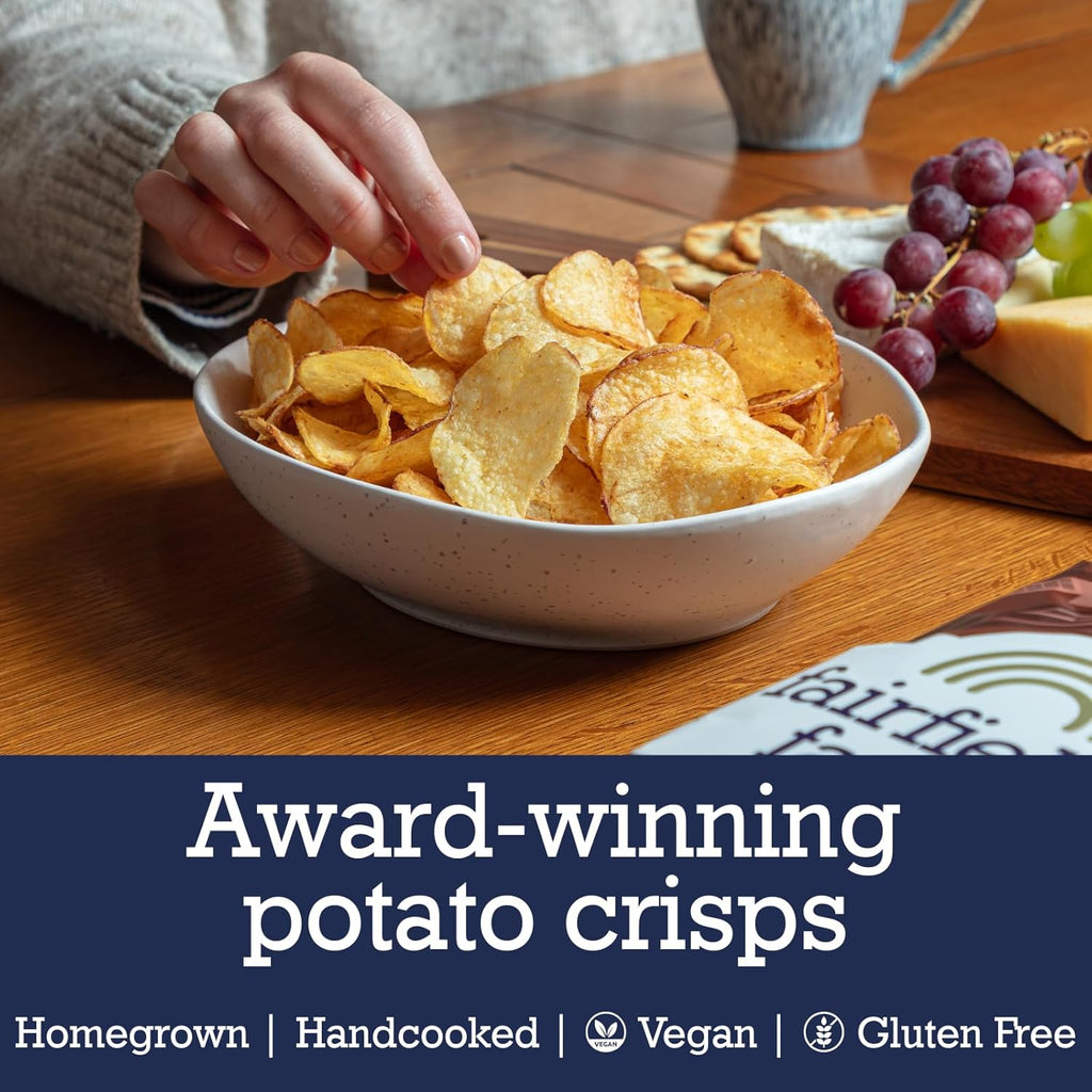 Fairfields Farm Lightly Sea Salted Crisps 150g