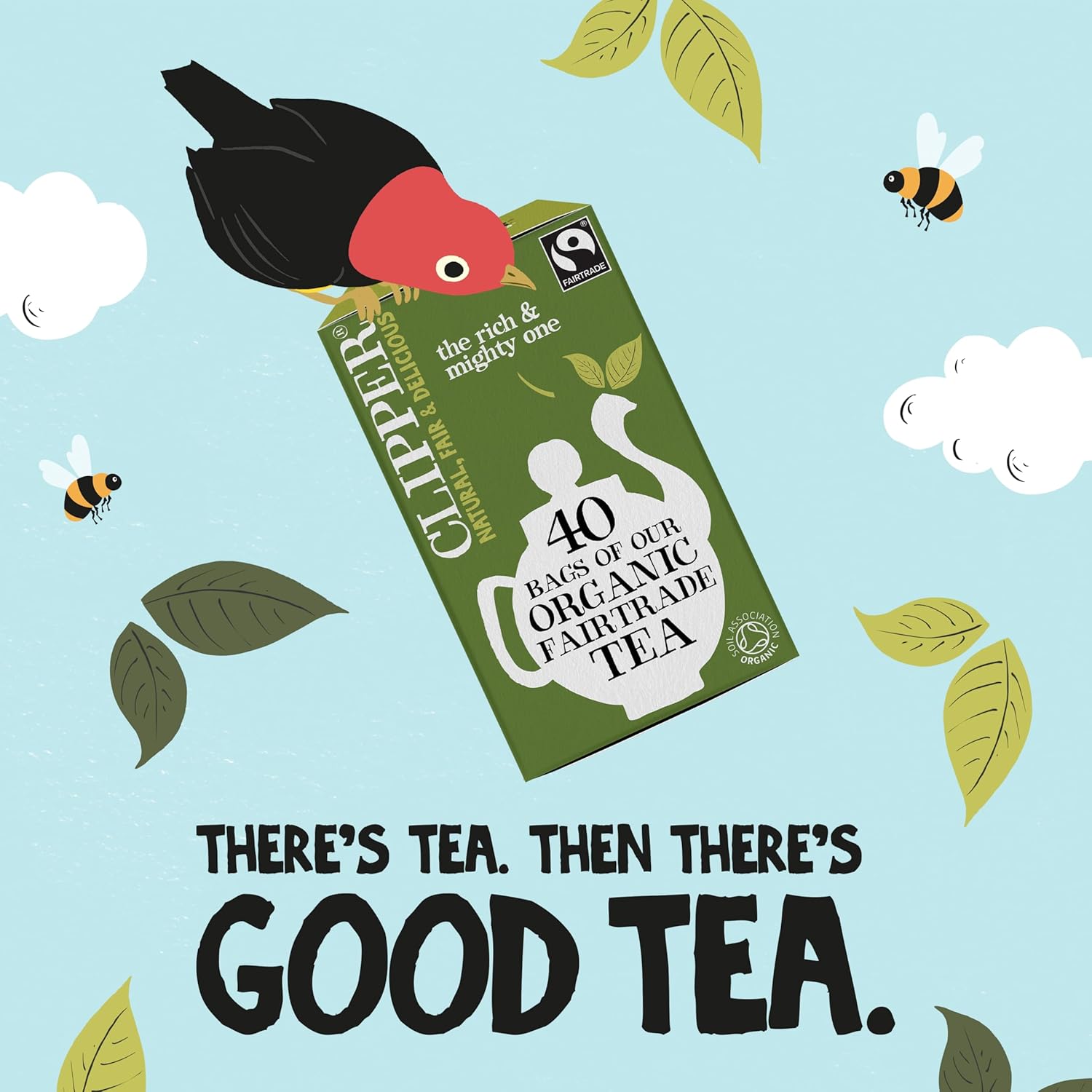 Clipper Fairtrade Organic Everyday Tea 40 bags