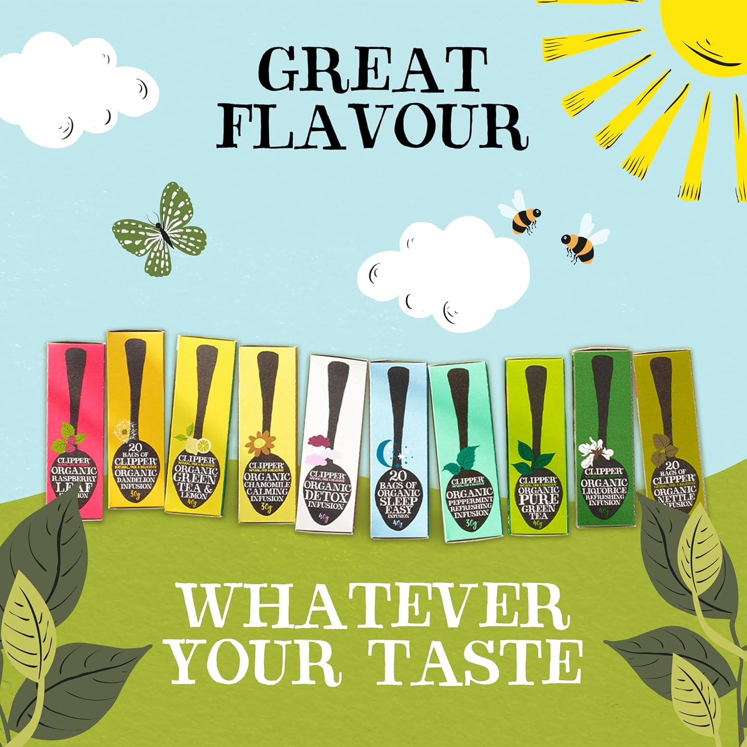 Clipper Fairtrade Organic Everyday Tea 40 bags