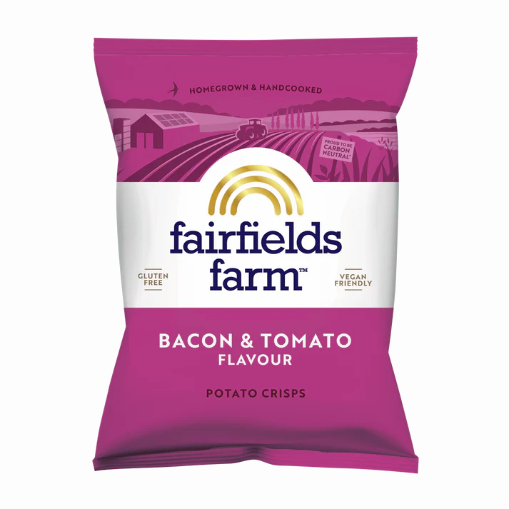 Fairfields Farm Bacon & Tomato Flavour Crisps 150g