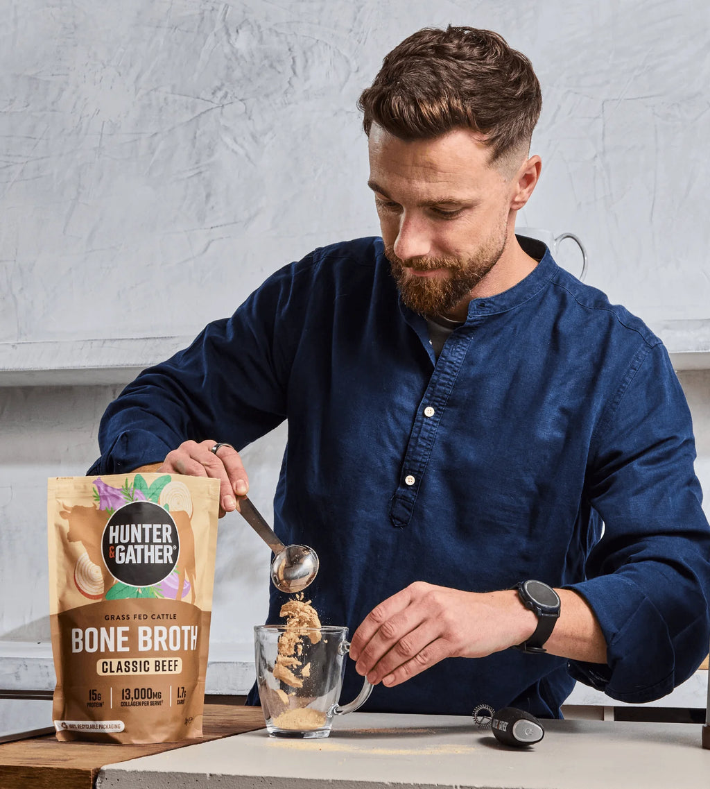 Hunter & Gather Grass Fed Bone Broth 400g