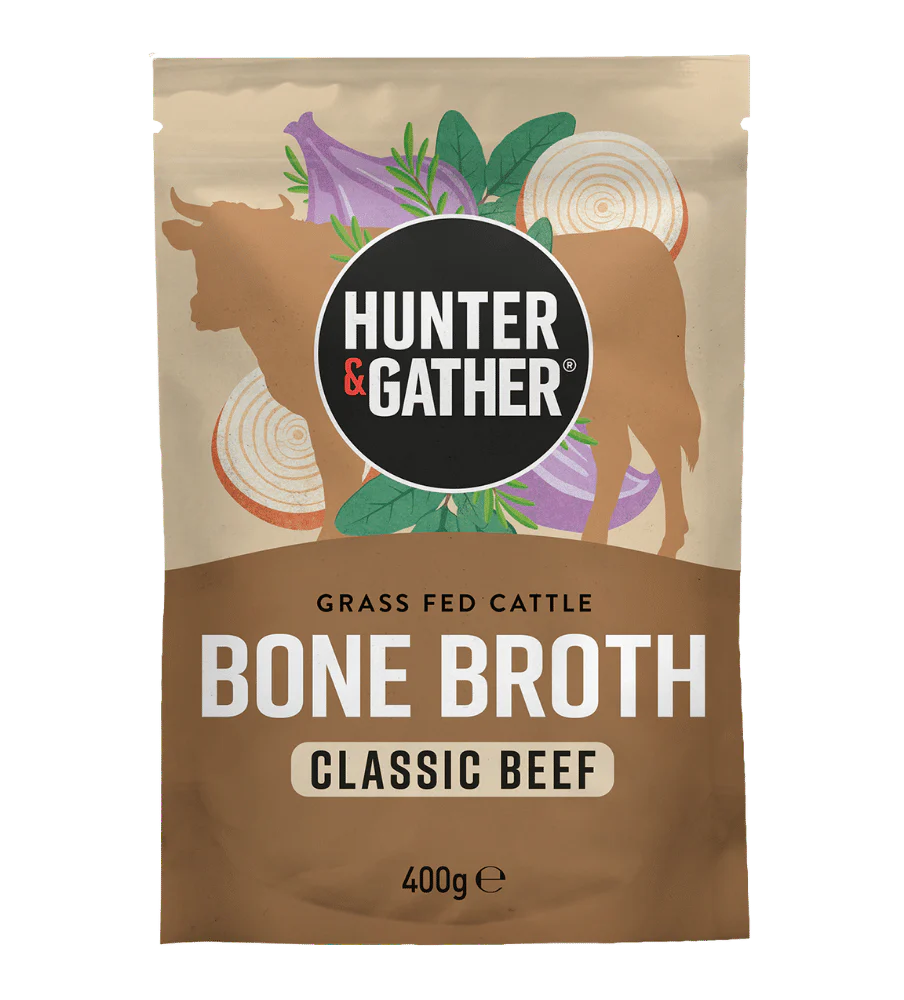 Hunter & Gather Grass Fed Bone Broth 400g