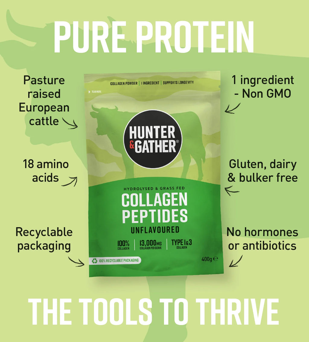 Hunter & Gather Bovine Collagen Peptides 400g