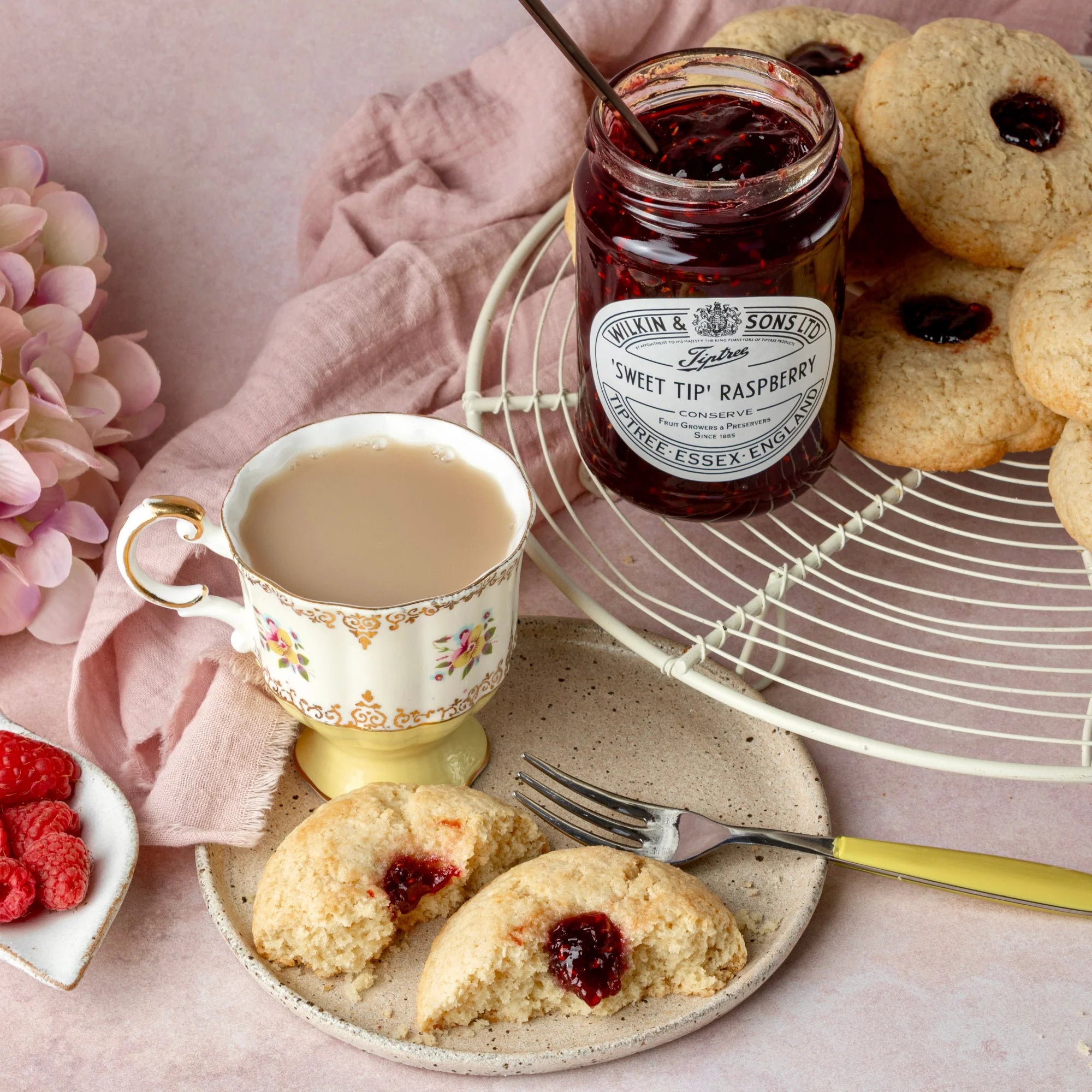 Tiptree Raspberry 'Sweet Tip' Conserve 340g