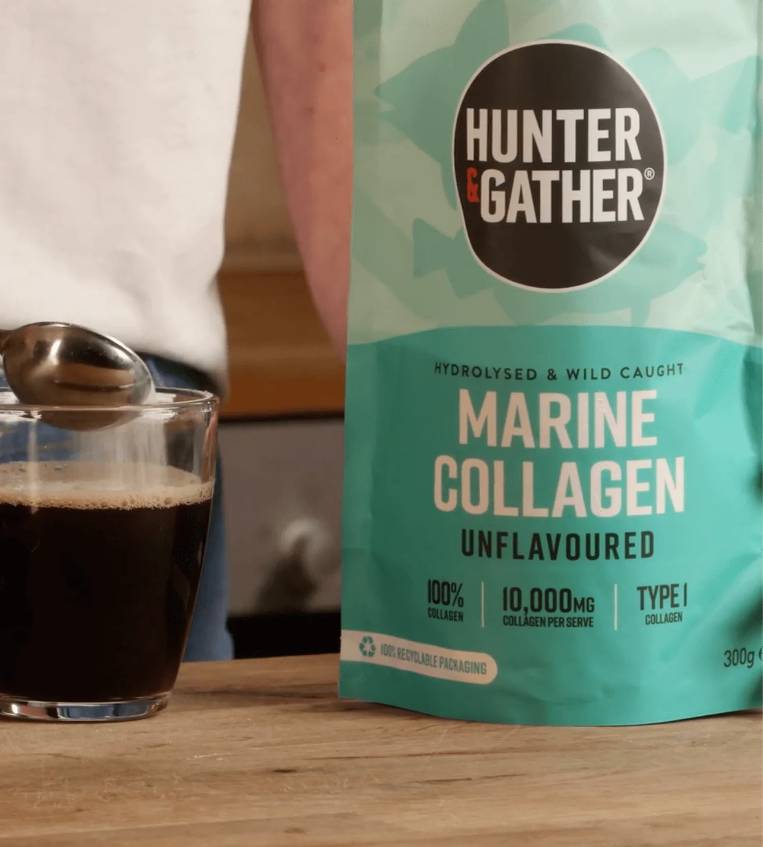 HUNTER & GATHER Marine Collagen Powder 300g
