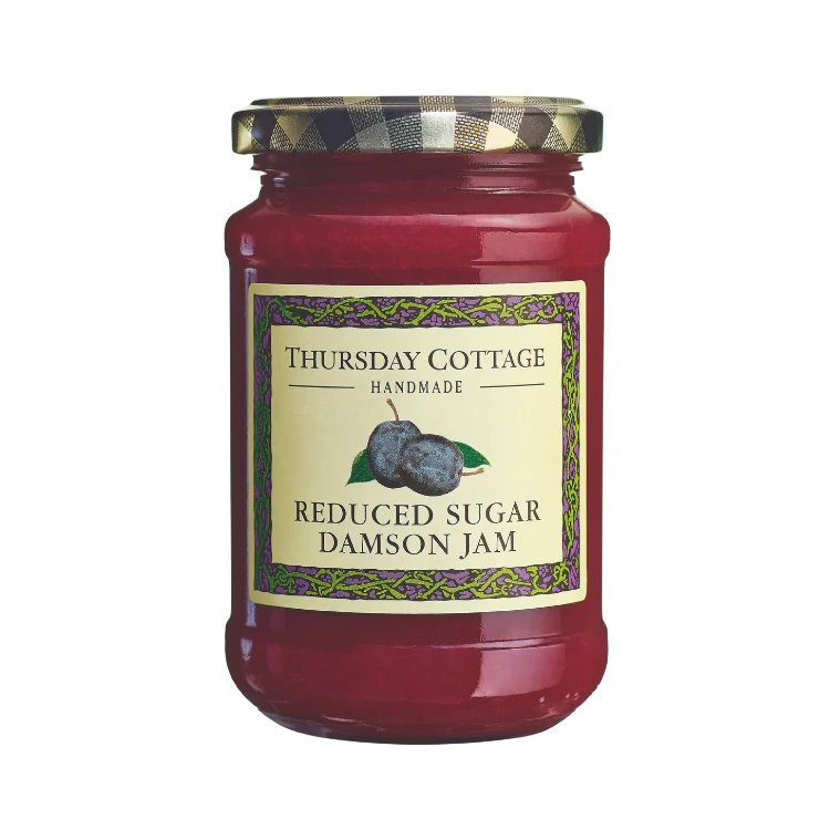 Thursday Cottage Reduced Sugar Damson Jam 315g