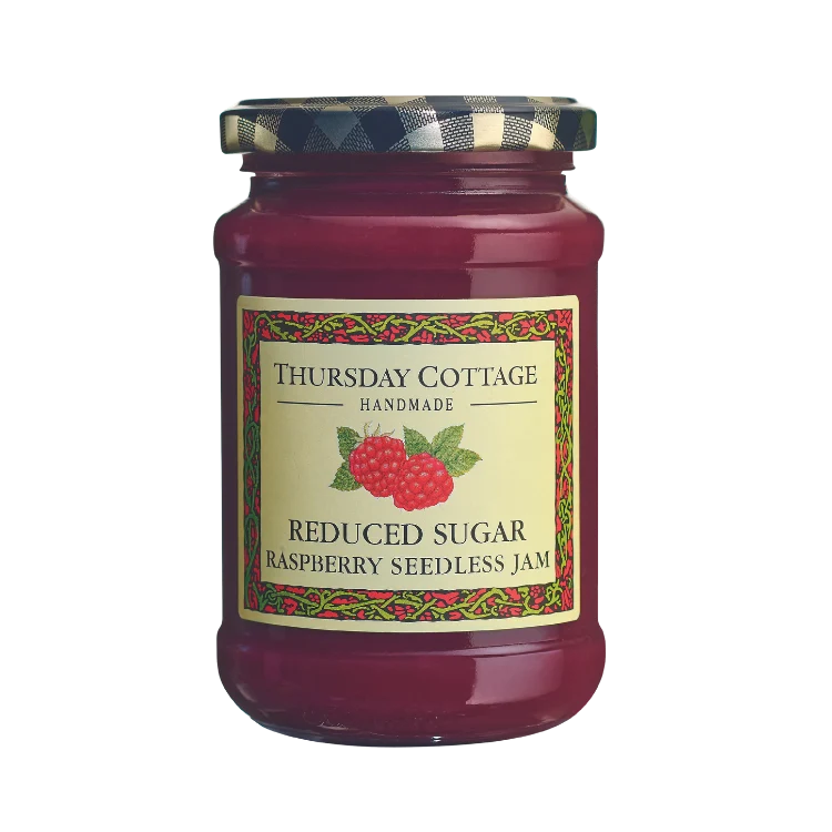 Thursday Cottage Reduced Sugar Raspberry Seedless Jam 315g
