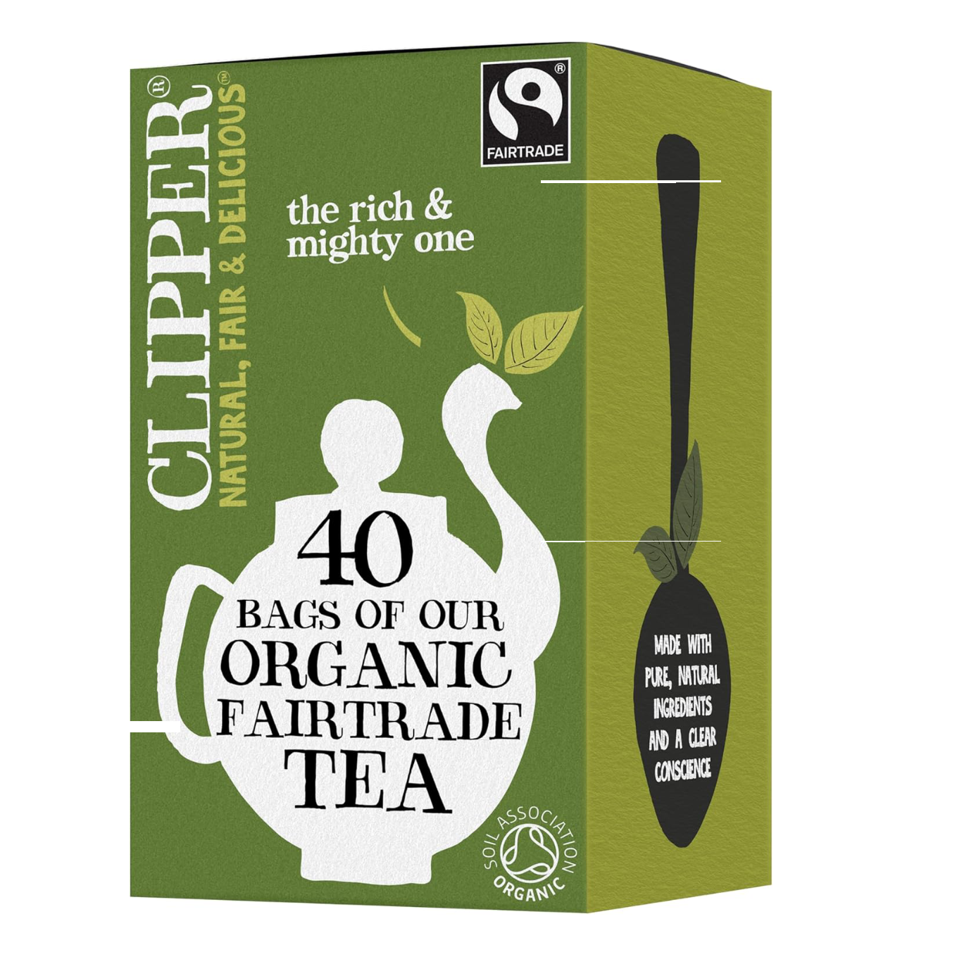 Clipper Fairtrade Organic Everyday Tea 40 bags