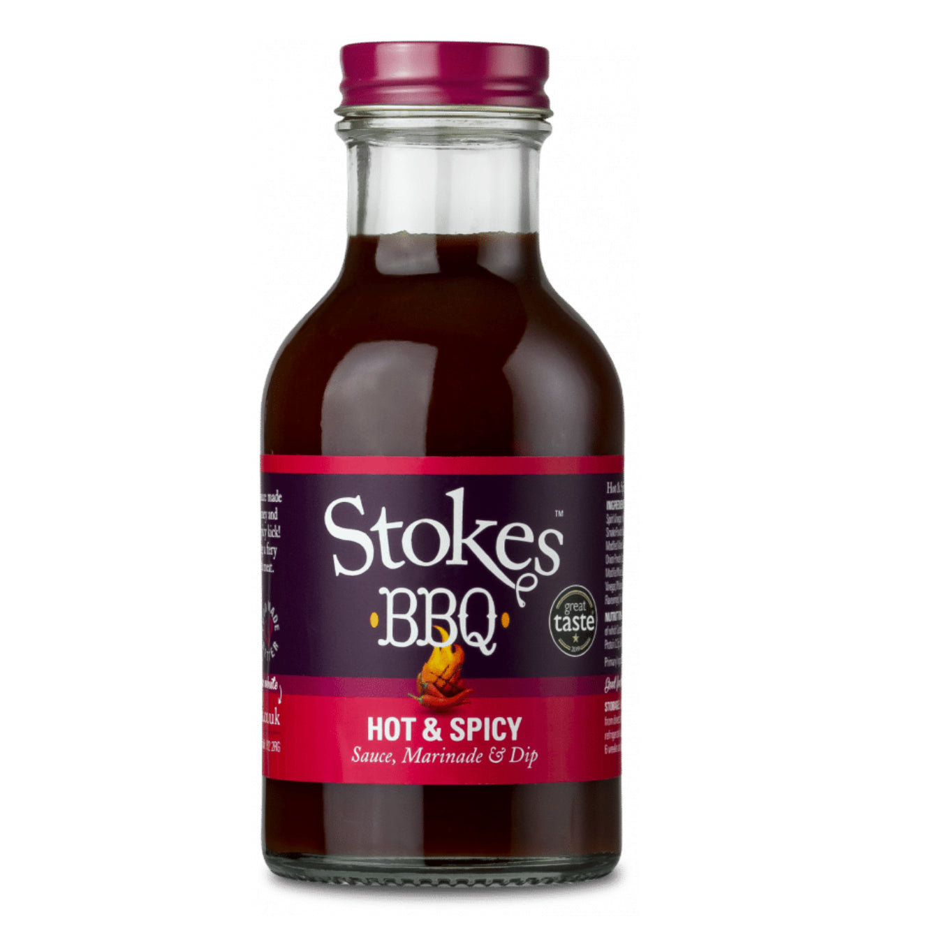 Stokes Sauces - Hot & Spicy BBQ Sauce 315g