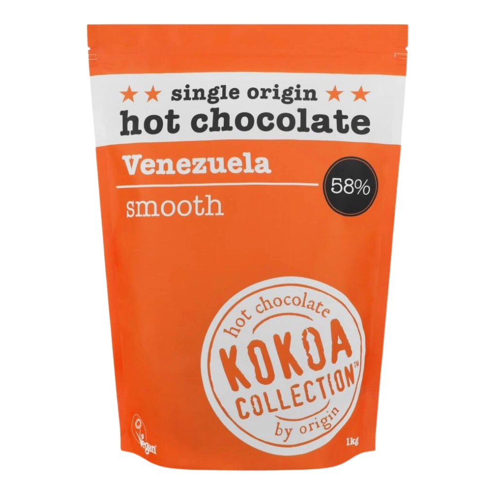 Kokoa Collection Venezuela Smooth 58% Hot Chocolate Tablets