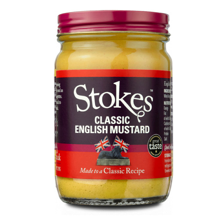 Stokes Classic English Mustard 185g